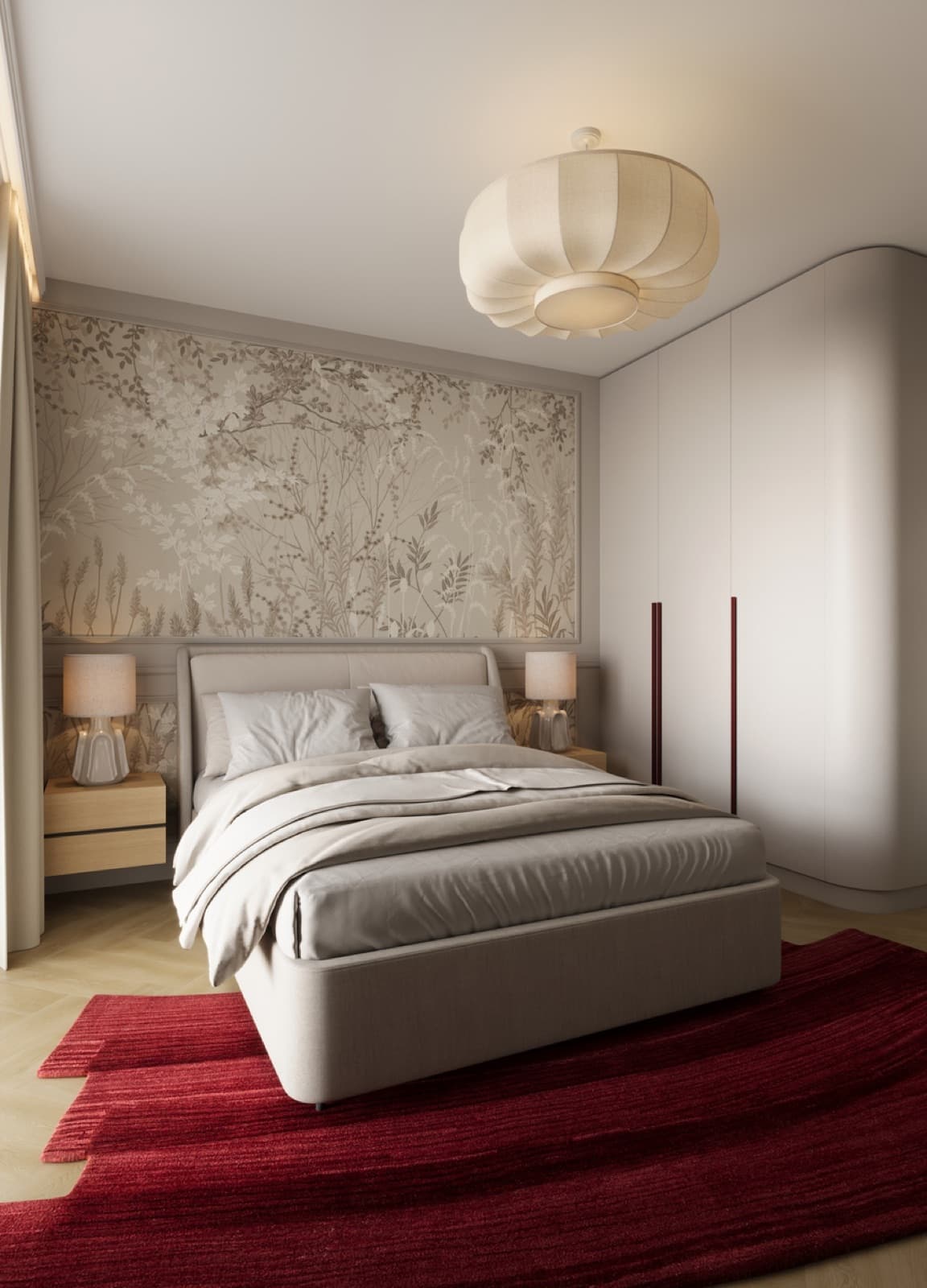 Bordo Rezidences — apartment interior render.