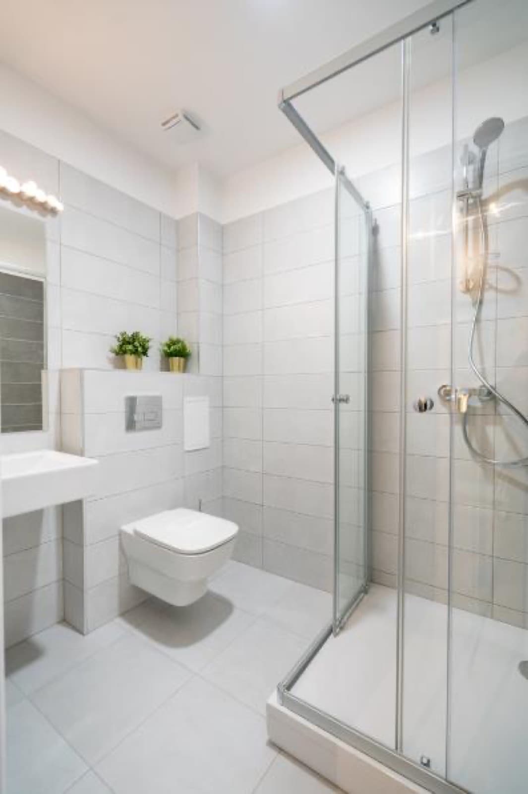 IRIS Šampēteris, fully finished bathroom.